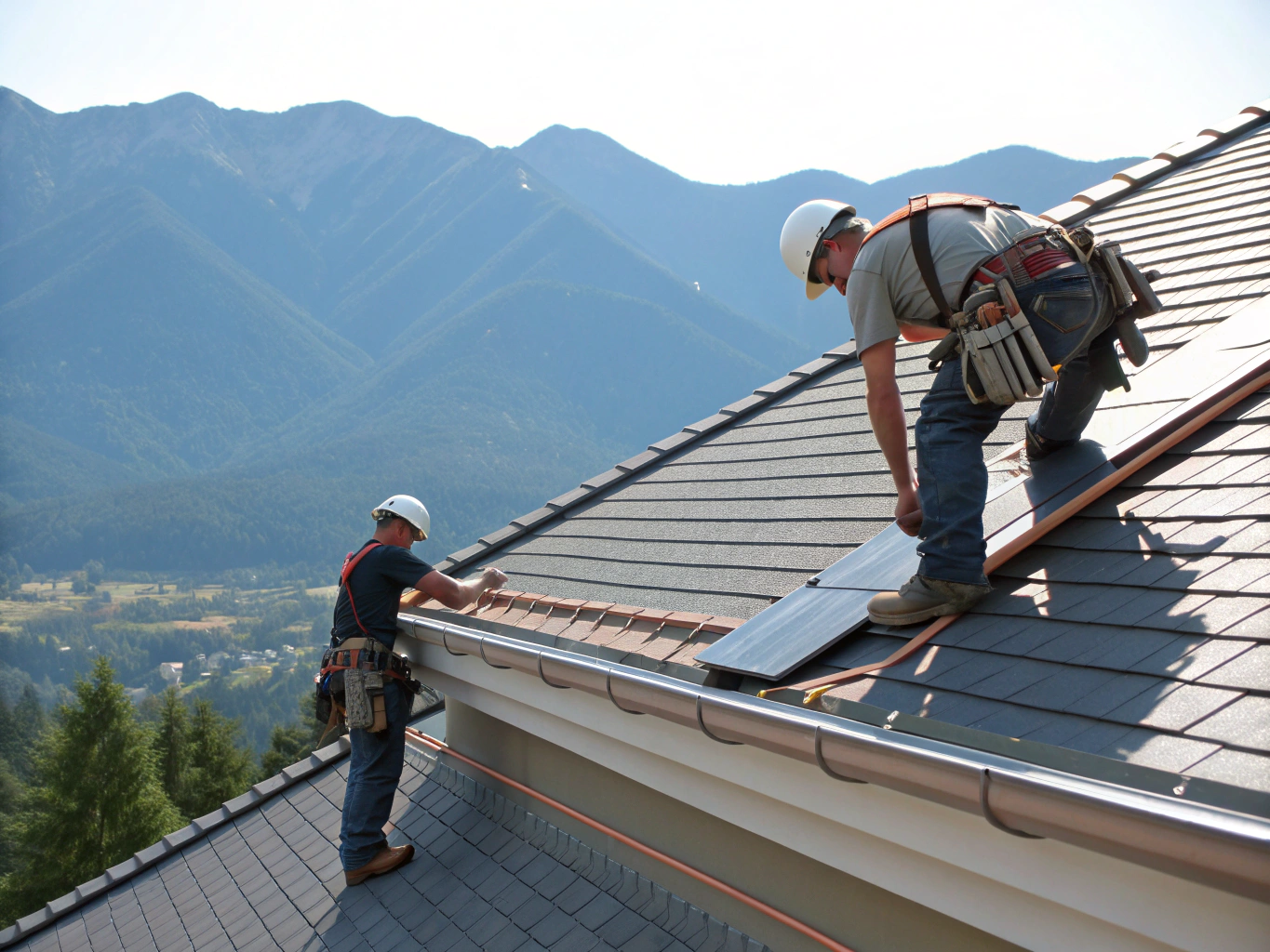 Travaux de zinguerie sur-mesure et solins en zinc à Cassis